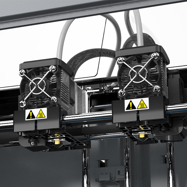 Creator Pro 2 3D Printer Independent Dual Extruder Offers Higher Productivity and More Possibilities. | Flashforgeshop