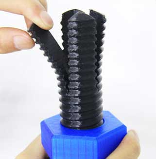 Flashforge Dreamer 3d printer PLA + flexible filament 3d printing | Flashforgeshop