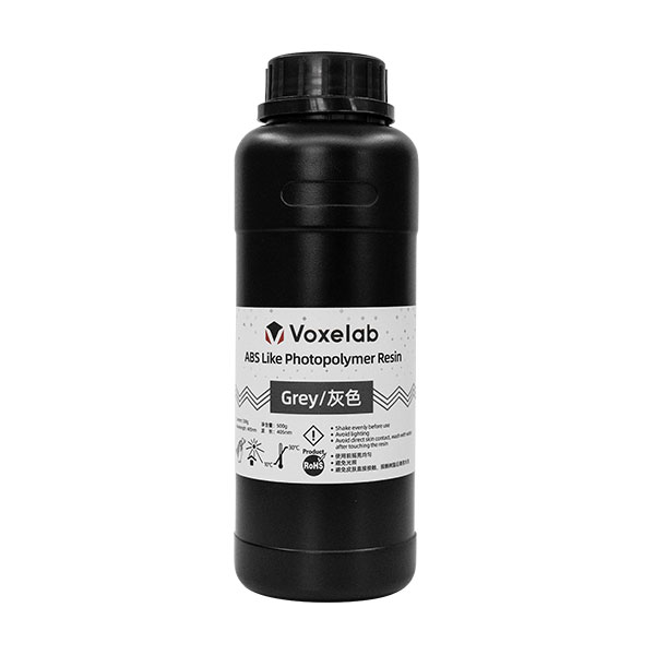 Voxelab LCD 405nm UV-Curing ABS-Like Resin 0.5KG Bottle