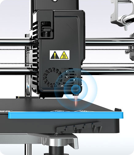 creator 3 pro FDM 3D printer more effective and safe