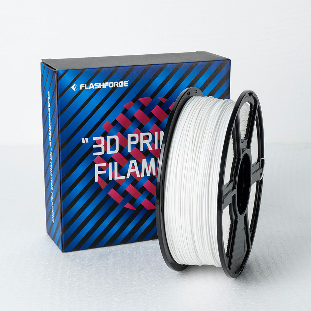 Flashforge ABS Pro Filament 1.75mm 1KG Spool - White