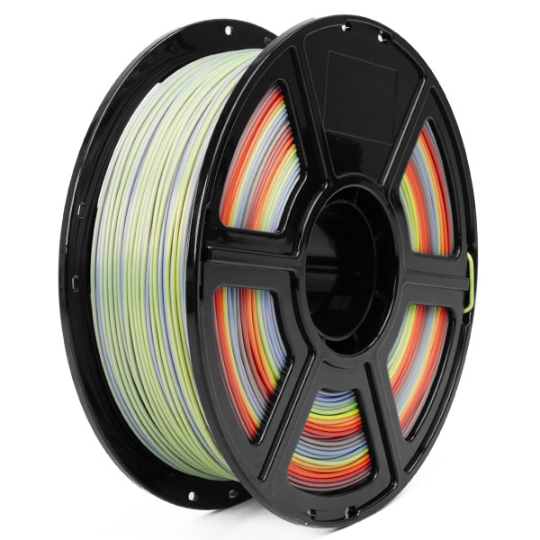 Flashforge PLA Silk Rainbow Filament 1KG Spool