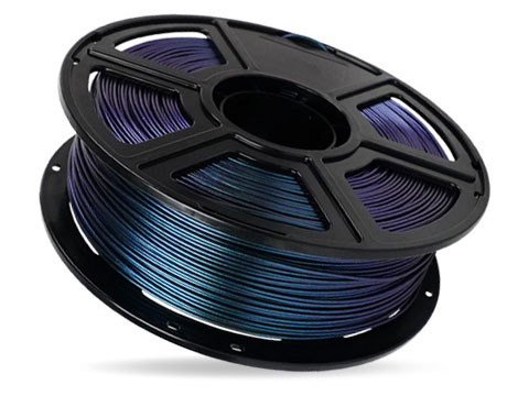 PLA Multicolor Filament Filament Titanium-Glanz