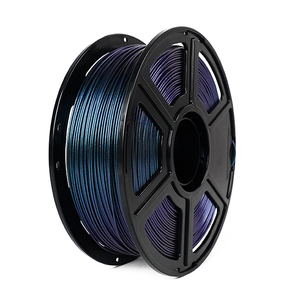 PLA Multicolor Filament 1.75mm 1KG Spool, Color changes in different looking angles