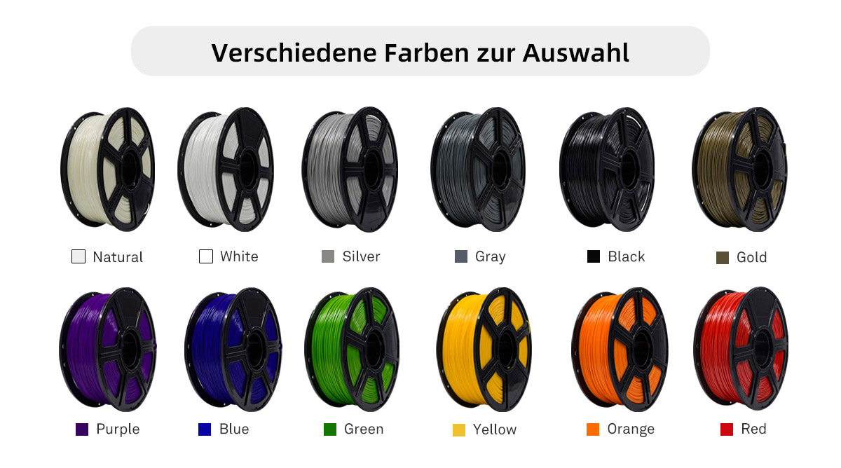 Flashforge ABS 3D Printing Filament Color Options | Flashforgeshop