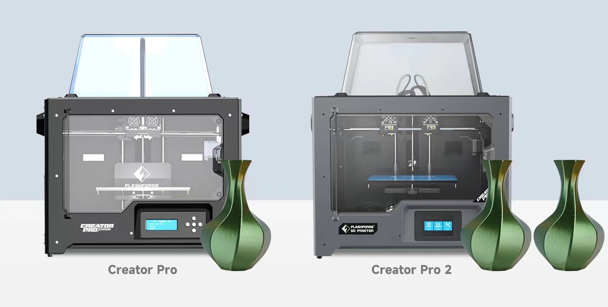 Flashforge Creator Pro 2 3D Printer Independent Dual Extruder