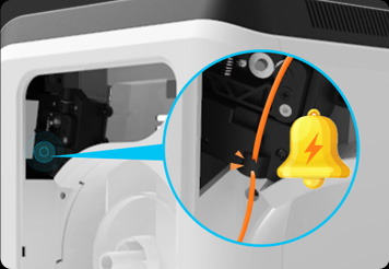Sensor de detección de filamentos | flashforge 3d printer adventurer 3