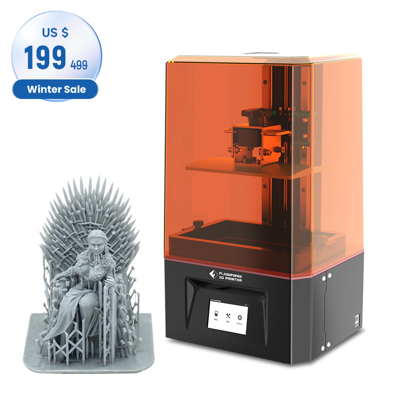 Flashforge Foto 8.9 4K Mono LCD Resin 3D Printer Higher Print Speed