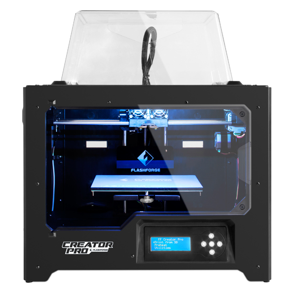Impresora 3D Flashforge Creator Pro de doble extrusión de código abierto para uso del fabricante