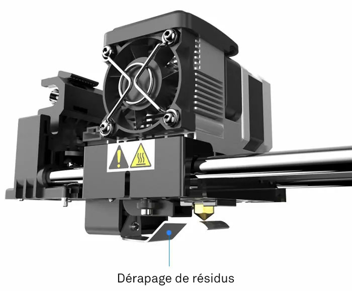 3d printer anti-scrape design | Flashforgeshop