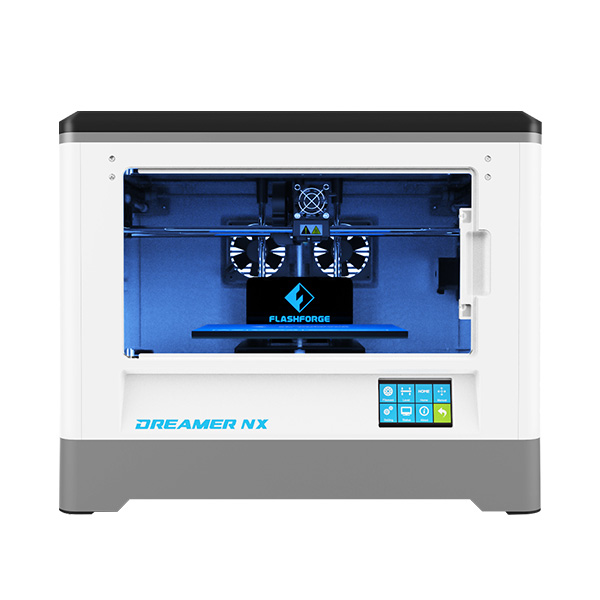 Flashforge Dreamer NX Imprimante 3D Entièrement Assemblée à Extrudeur Unique au Usage Familial