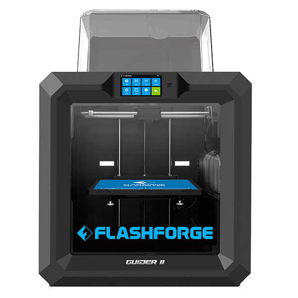 Flashforge Guider II Imprimante 3D avec Grand Format et relancement d'Impression pour Amateurs Sérieux et Professionnels ayant des Exigences de Production