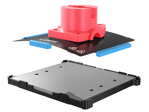 110℃ Flexible Plattform + PEI-Druckplatte für leistungsstarken 3D-Druck